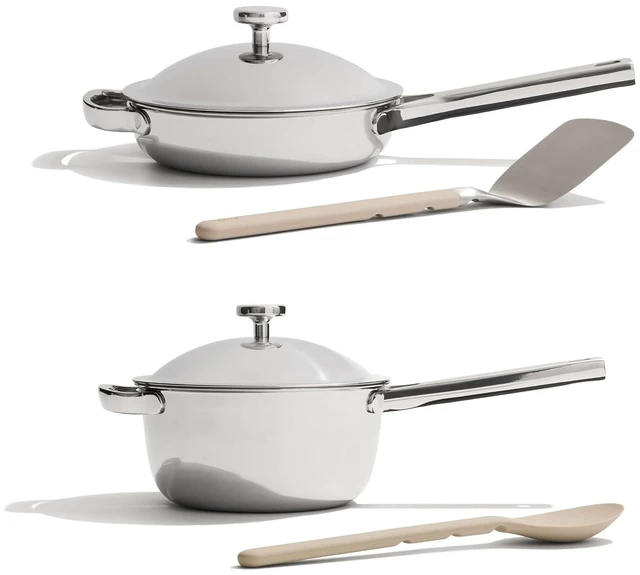Main image of Mini Titanium Pro Cookware Duo, 6-Piece Titanium Cookware Set
