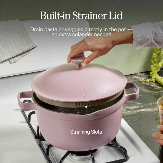 Alt view image 5 of 7 - Perfect Pot, 6.5 Qt Nonstick Ceramic Pot & Dutch Oven with Lid