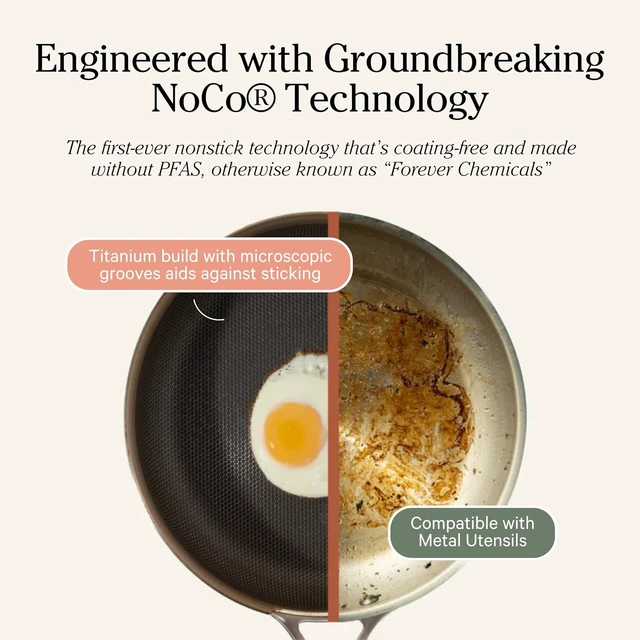 Alt view image 3 of 6 - Titanium Always Pan Pro, 10.6" Nonstick Titanium Frying Pan