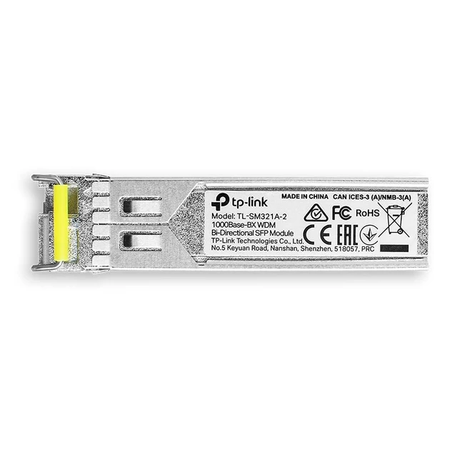 Alt view image 2 of 2 - Omada 1.25GBase-BX, WDM Bi-Directional, 2km, SFP Module(SM321A-2)