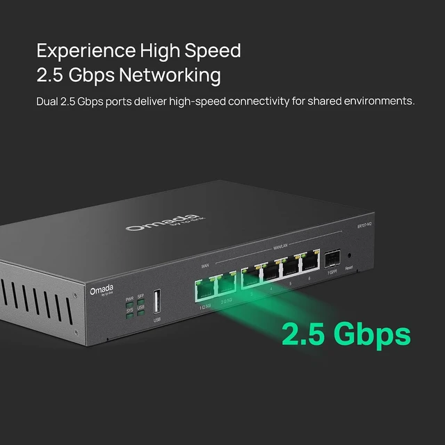 Alt view image 2 of 7 - Omada ER707-M2, Multi-Gigabit VPN Route