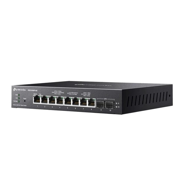 Alt view image 7 of 7 - Omada 8-Port 2.5G PoE Switch, 160W(SG2210XMP-M2)