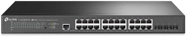 Main image of Omada SG3428XPP-M2, 24 Port 2.5GB L2+ Smart Managed PoE Switch