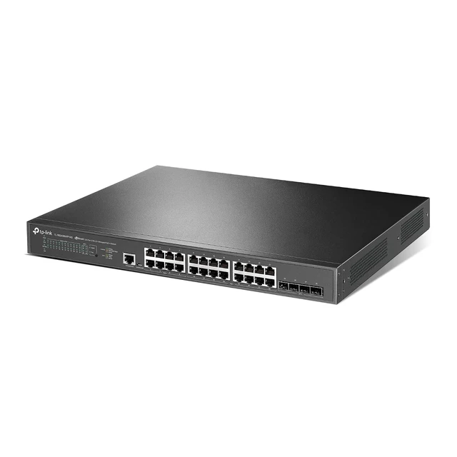 Alt view image 4 of 7 - Omada SG3428XPP-M2, 24 Port 2.5GB L2+ Smart Managed PoE Switch