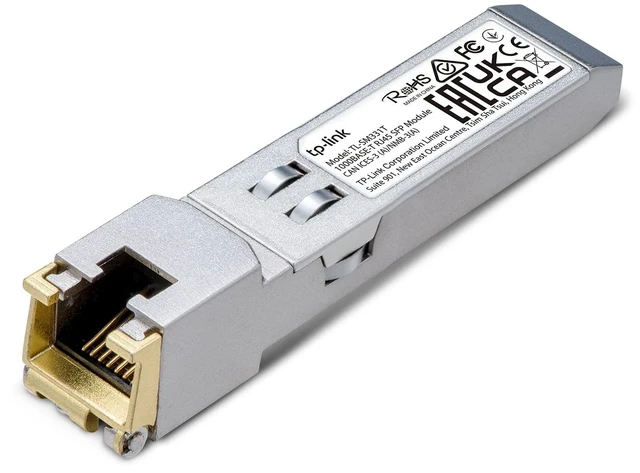 Main image of Omada 1.25GBase-T SFP to RJ45 Module, Universal Compatible(SM331T)