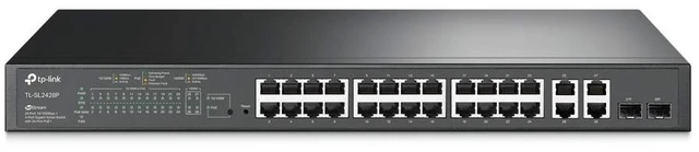 Main image of Omada SL2428P, 24 Port Fast Ethernet Smart Managed PoE Switch