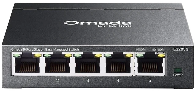 Main image of Omada ES205G, 5 Port Gigabit Easy Managed Switch
