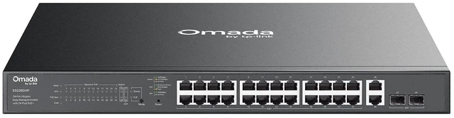 Main image of Omada ES228GMP, 24 Port Gigabit Easy Managed PoE Switch