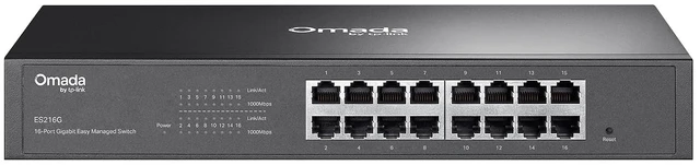 Main image of Omada ES216G, 16 Port Gigabit Easy Managed Switch