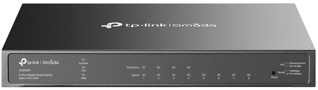Main image of TL-SG2008P | Jetstream 8 Port Gigabit Smart Managed PoE Switch | 4 PoE+ Port @62W | Omada SDN Integrated | PoE Recovery | IPv6 | Static Routing | L2/L3/L4 QoS |Limited Lifetime Protection