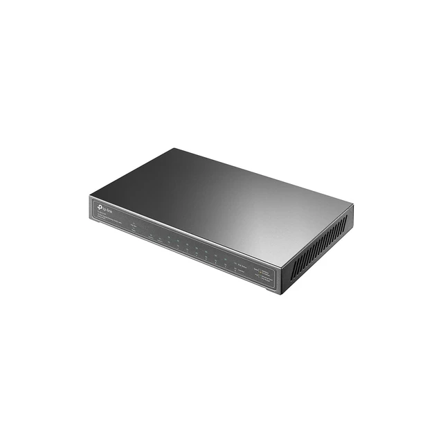 Alt view image 2 of 3 - 8 Port Gigabit PoE Switch | 8 PoE+ Ports @63W, w/ 1 Uplink Gigabit Port + 1 SFP Slot | Desktop/Wall-Mount | Plug & Play | Limited Lifetime Protection | Traffic Optimization (TL-SG1210P)