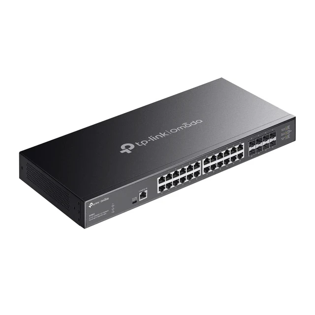 Alt view image 4 of 5 - SX3832 Omada 24-Port 10GBASE-T L2+ Managed Switch with 8 10GE SFP+ Slots