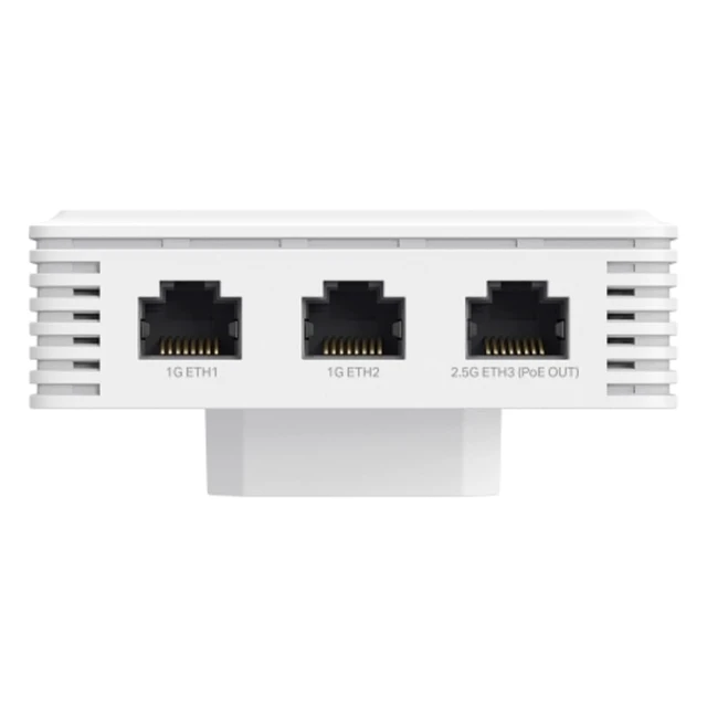 Alt view image 2 of 4 - Omada 7 Wall BE5000 Wall-Plate WiFi Access Point, 5yr Warranty(EAP725-Wall)