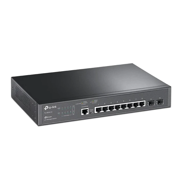 Alt view image 2 of 7 - Omada SG3210 v3, 8 Port Gigabit L2+ Smart Managed Switch
