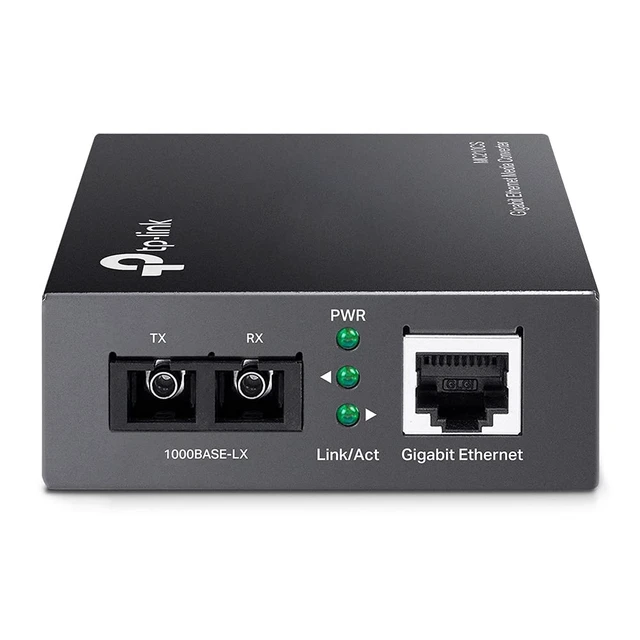 Alt view image 2 of 4 - Omada Gigabit Single-Mode Fiber Media Converter(MC210CS)