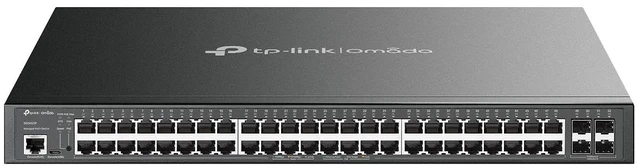 Main image of TL-SG3452P | 48 Port Gigabit L2+ Managed PoE Switch | 48 PoE+ Port @384W, 4 x SFP Slots | PoE Auto Recovery | Omada SDN Integrated | IPv6 | Static Routing | Limited Lifetime Protection