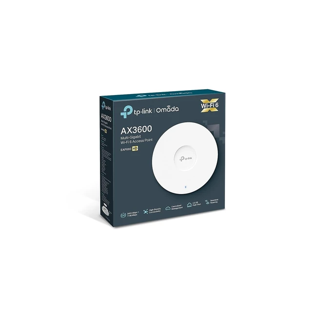 Alt view image 4 of 5 - Omada AX3600 High Density 8-Stream WiFi Access Point, 2.5G Port(EAP660 HD)