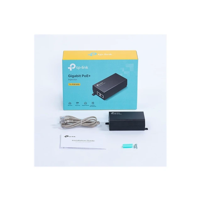 Alt view image 7 of 7 - Omada PoE+ Injector, Up to 30W, Gigabit, UL Certified(POE160S)