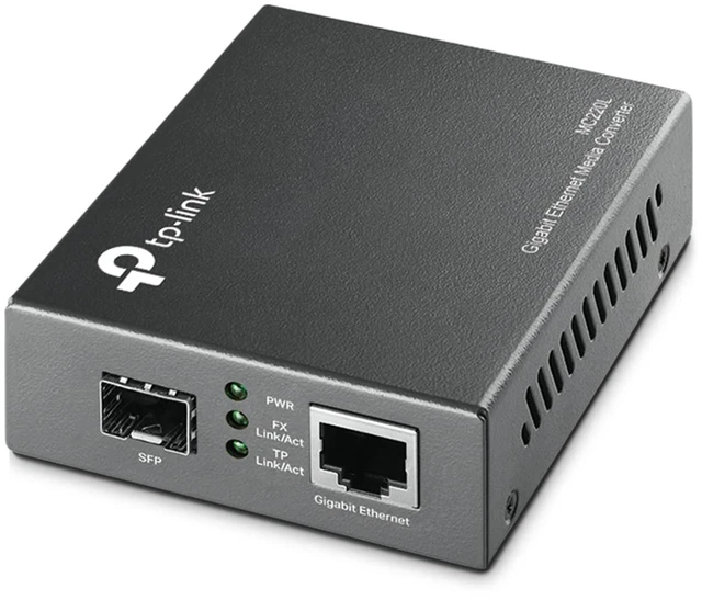 Main image of Omada Gigabit SFP to RJ45 Media Converter(MC220L)