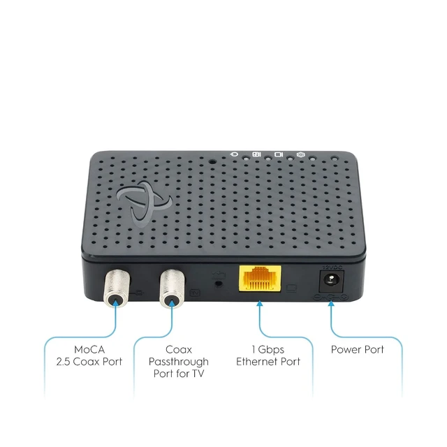 Alt view image 6 of 7 - Bonded MoCA 2.5 Adapter (3-Pack) | 1 Gbps Ethernet, 2.5 Gbps Over existing Coax Cable | Ideal Backbone for Mesh WiFi, Streaming and Gaming | 3 HTEM4 Adapters in Bundle