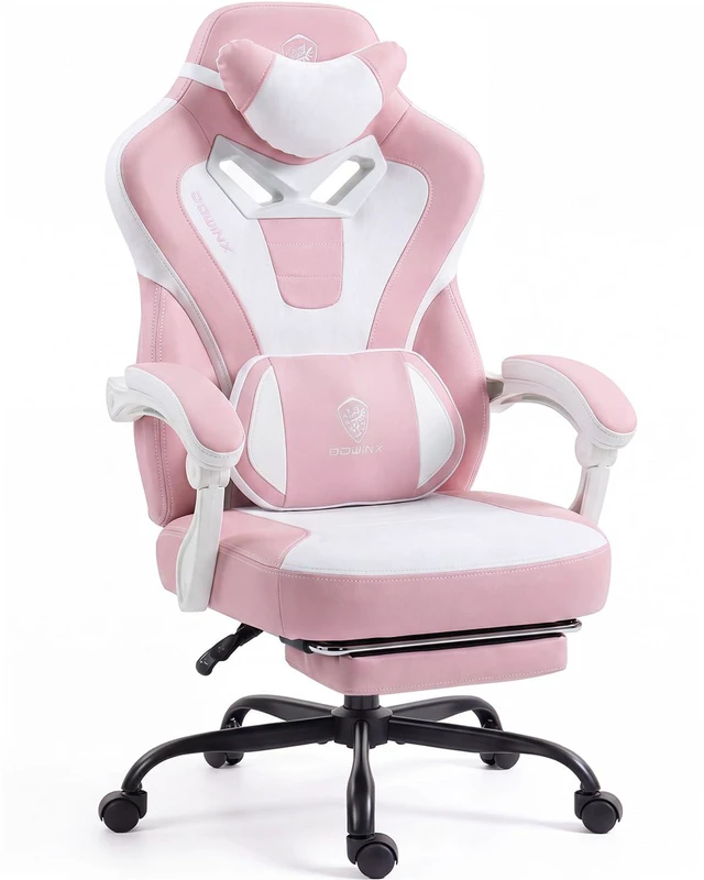 Main image of Big and Tall Gaming Chair for Adults with Footrest, Massage Lumbar