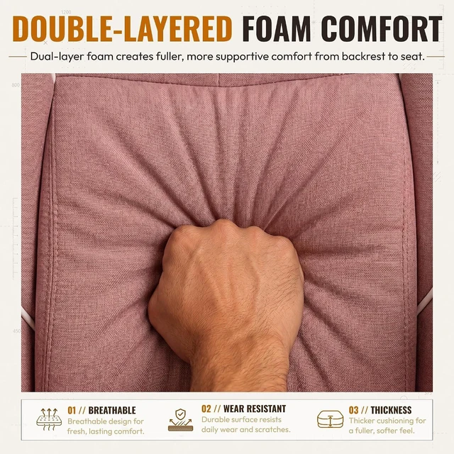 Alt view image 7 of 7 - Big and Tall Gaming Chair with Footrest for Home Office 500LBS
