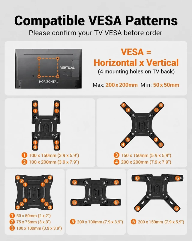 Alt view image 6 of 7 - Rolling TV Stand for 13-50 inch & 30° Tilt TVs Holds 44lbs