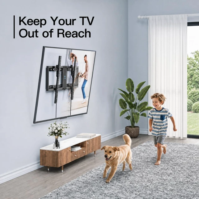 Alt view image 4 of 7 - Tilting TV Wall Mount for 3785 inch TVs up to 132 lbs