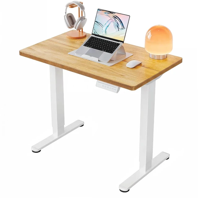 Main image of 32x19 Inch Small Electric Standing Desk, Adjustable Height