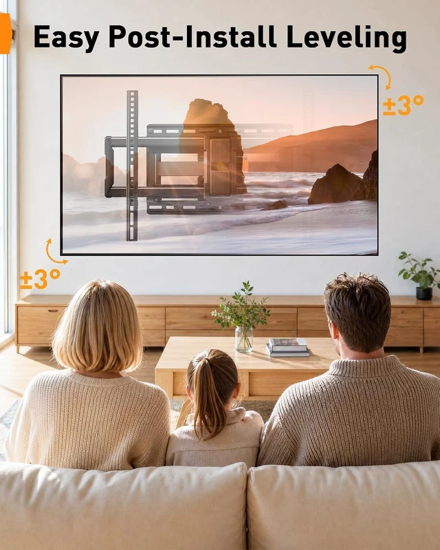 Alt view image 7 of 7 - TV Wall Mount Full Motion for 4297 inch TVs up to 132 lbs