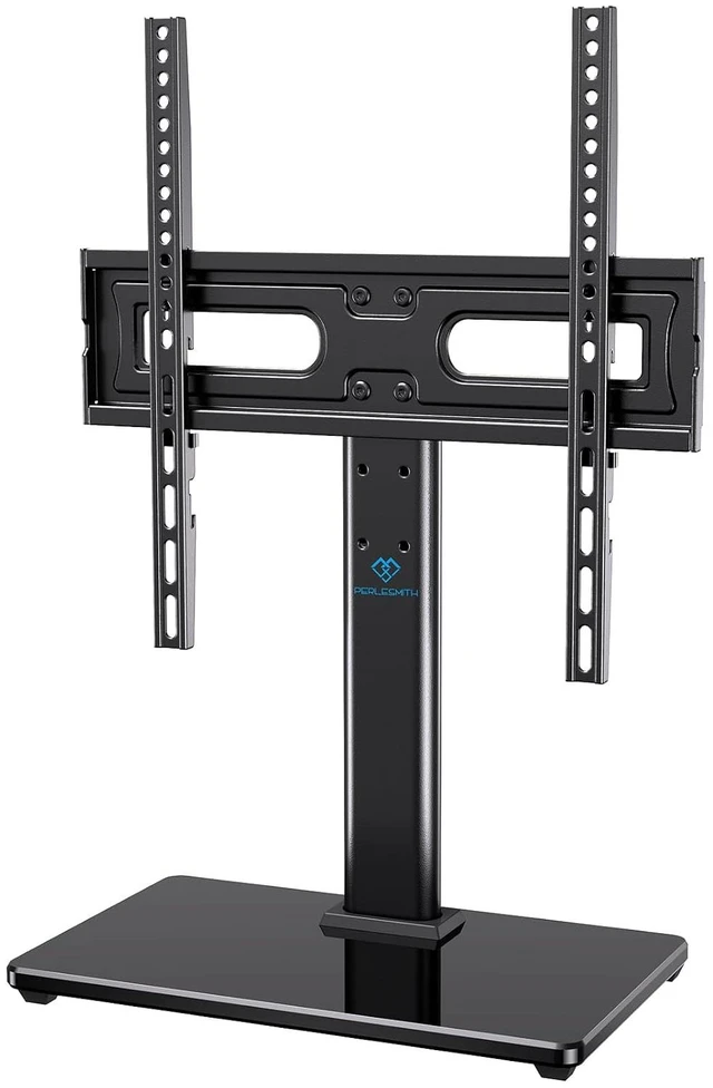 Main image of TV Stand Legs for 32-65 inch TVs, Table Top TV Stand up to 88 lbs, Height Adjustable Television TV Mount, Universal TV Leg Base for Living Room & Bedroom (32-65 Inch with Swivel)