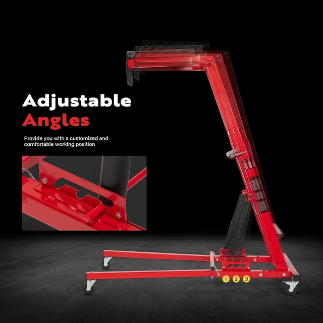 Alt view image 3 of 7 - Topside Automotive Engine Creeper, 400LBS Capacity