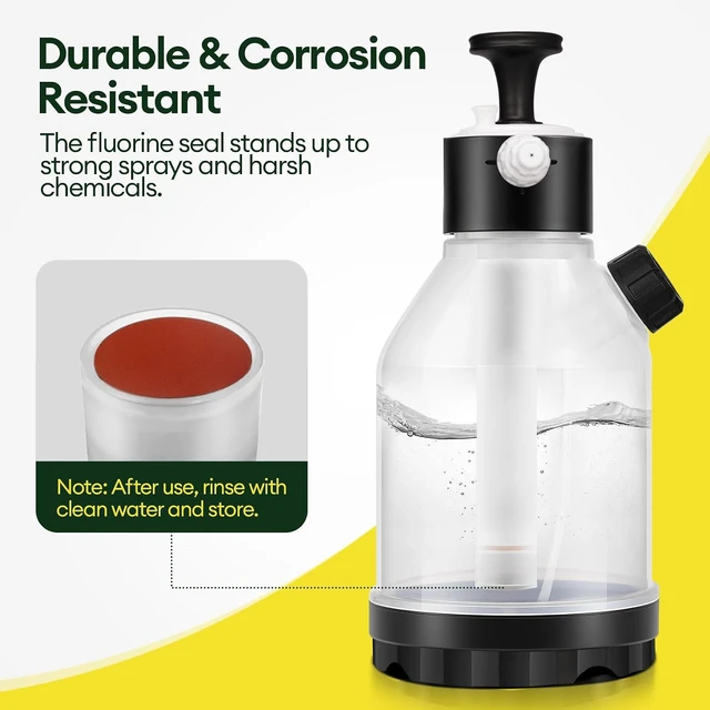 Alt view image 6 of 7 - 50oz Pump Sprayer, Hand Water Spray Bottle