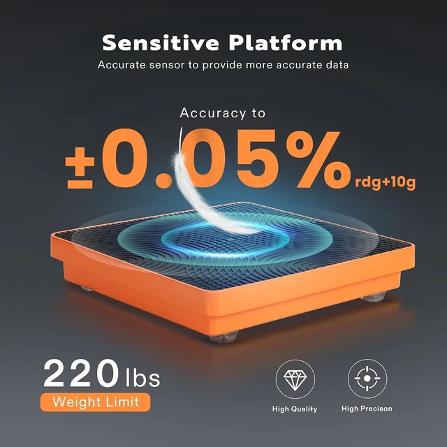 Alt view image 3 of 7 - 220 LBS High Precision Electronic Digital Refrigerant Scale HVAC