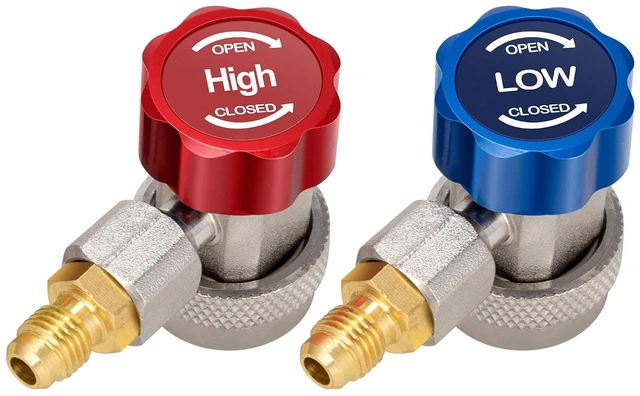 Main image of AC R134a Refrigerant Quick Coupler Adapter Fittings Kit