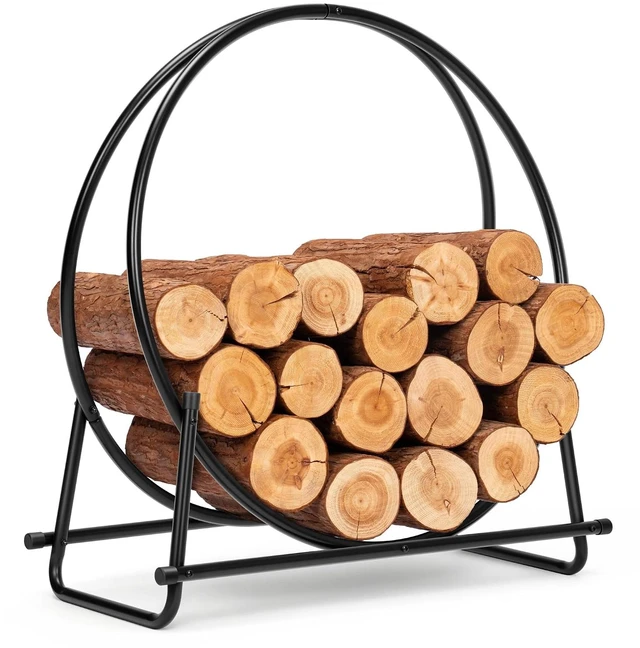 Main image of 32 Inches Firewood Log Rack Hoop(Only Rack)
