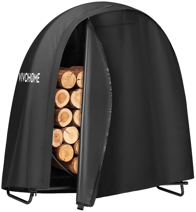 Main image of 48 Inches Firewood Log Rack Hoop with Cover