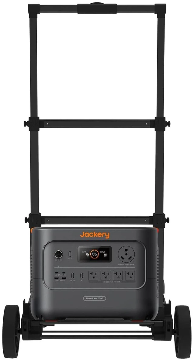 Main image of HomePower 3000 and Hand Truck, 3072Wh, 3600W AC Output