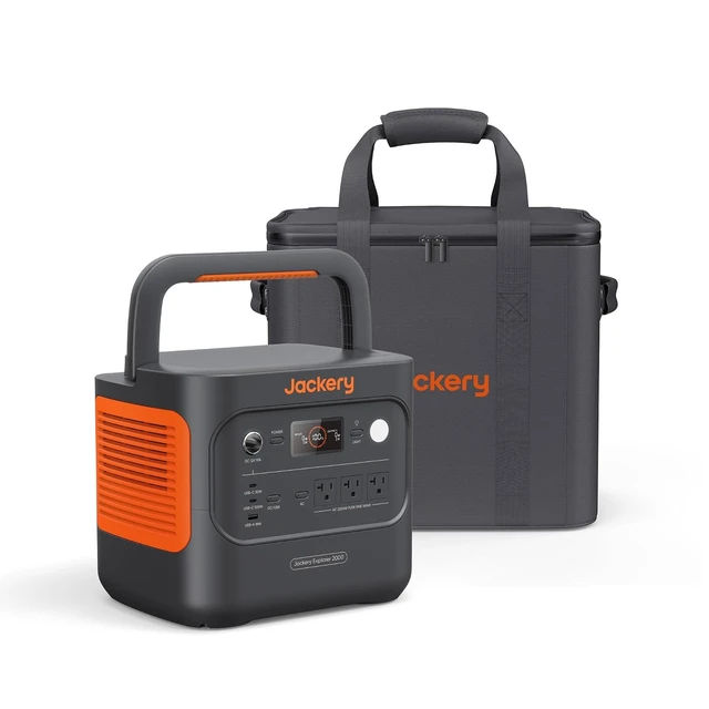Main image of Explorer 2000 v2 Power Station & Carrying Bag, 2042Wh, 2200W Output