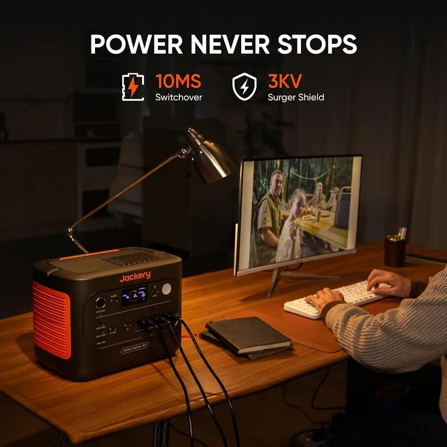 Alt view image 2 of 7 - Explorer 1500 v2 Power Station,1536Wh,2000W Output