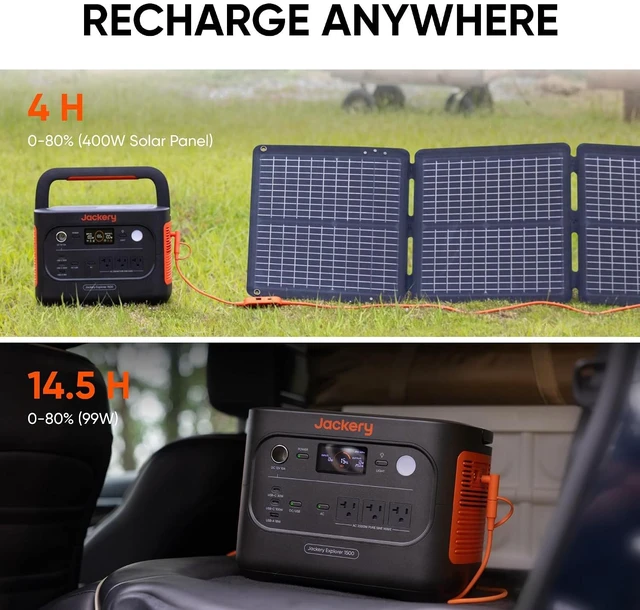 Alt view image 7 of 7 - Explorer 1500 v2 Power Station,1536Wh,2000W Output