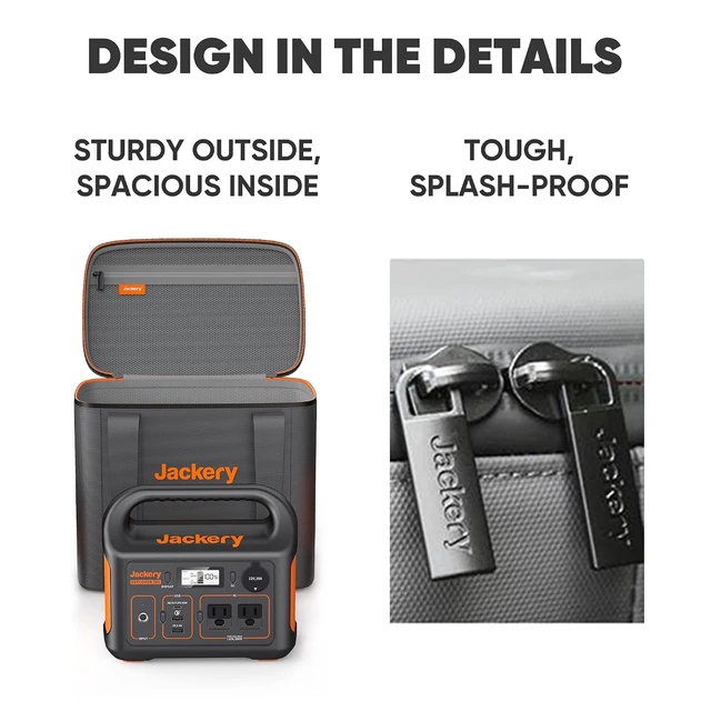 Alt view image 4 of 5 - Jackery Carrying Case Bag (S Size) - Black