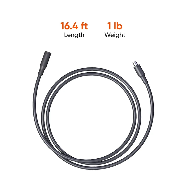 Alt view image 4 of 4 - DC Extension Cable for Solar Panel, Grey