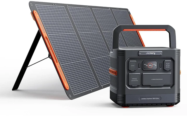 Main image of Solar Generator 1500 Ultra and 200W Panel,1536Wh,1800W AC