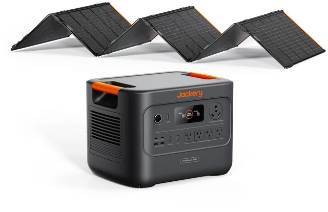 Main image of HomePower 3000 and 500X Solar Panels, 3072Wh, 3600W AC Output