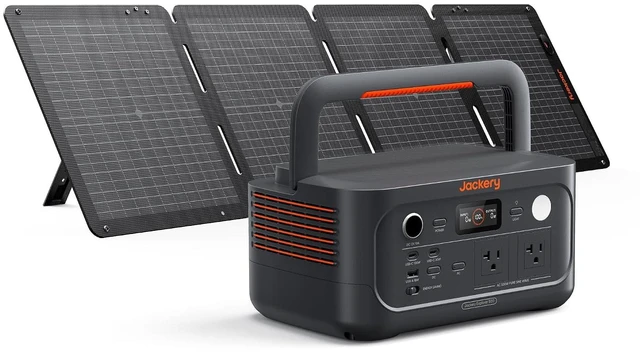 Main image of Explorer 500 v2 and 100W Solar Panel,512Wh,500W AC