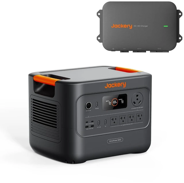 Main image of HomePower 3000 and DC-DC Alternator Charger, 3072Wh, 3600W Output