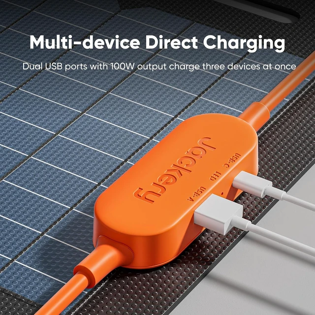 Alt view image 4 of 6 - SolarSaga 100W Air Solar Panel,Bifacial