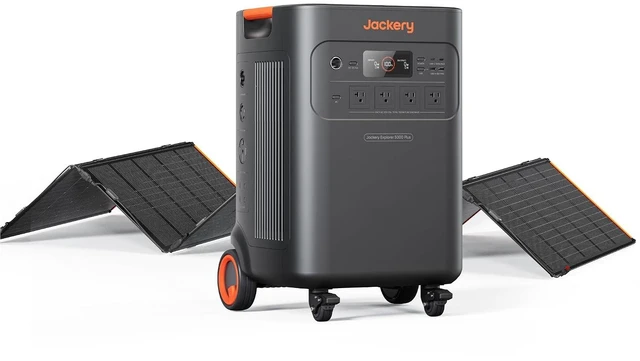 Main image of Solar Generator 5000 Plus and 500W Panels, 5040Wh, 7200W Output