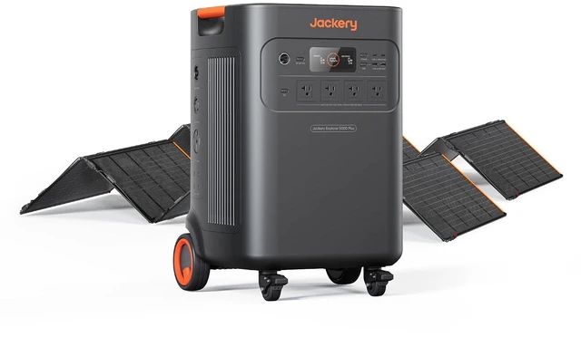 Main image of Solar Generator 5000 Plus and 2x500X Panels, 5040Wh, 7200W Output